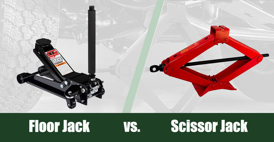 Floor Jack vs Scissor Jack