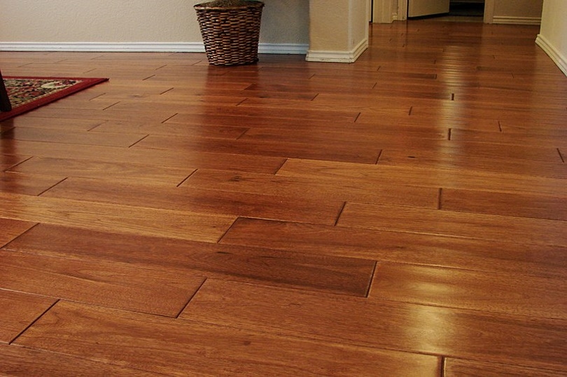 Hickory wood flooring
