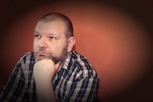 man pondering the meaning of his own name