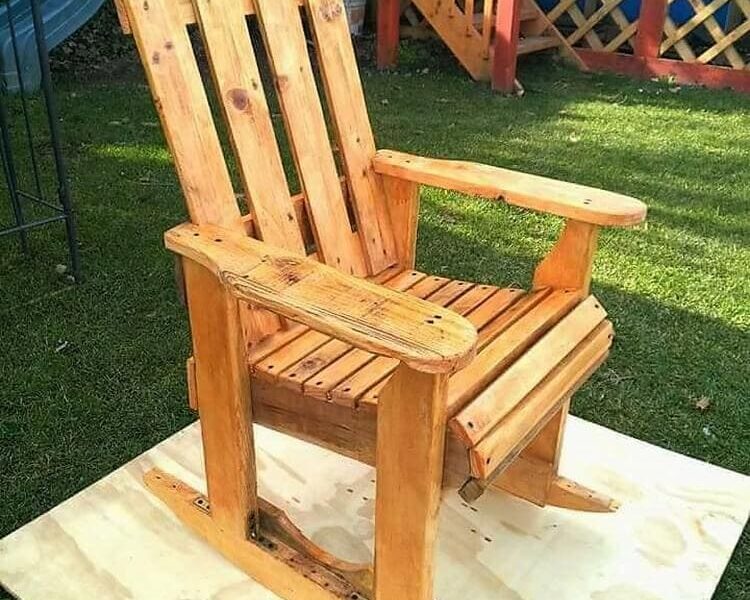 Pallet Rocking Chair