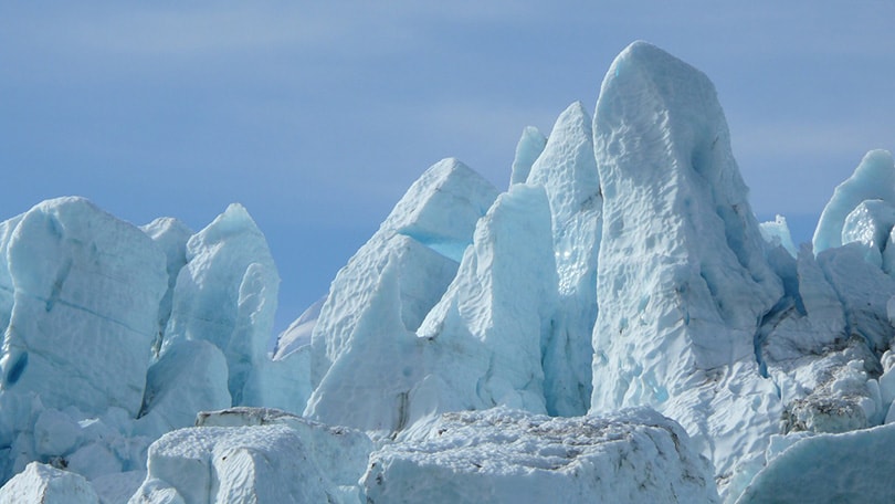 the glacier in alaska