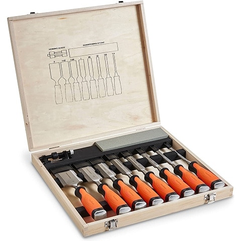VonHaus 10 pc Premium Chisel Set