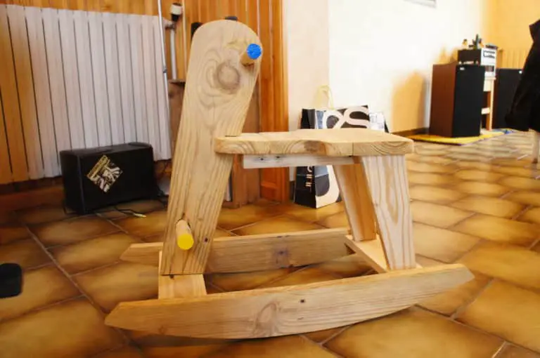 pallet rocking horse